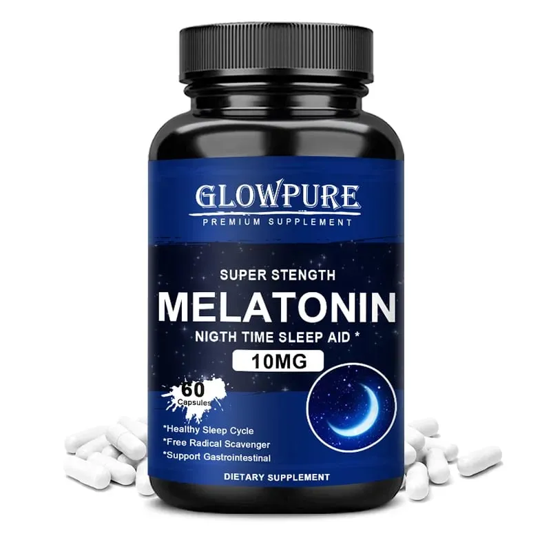 Melatonin 10 mg Capsules - Paginhawahin ang Insomnia Healthy Sleep Quality Deep Sleep Stress Relief