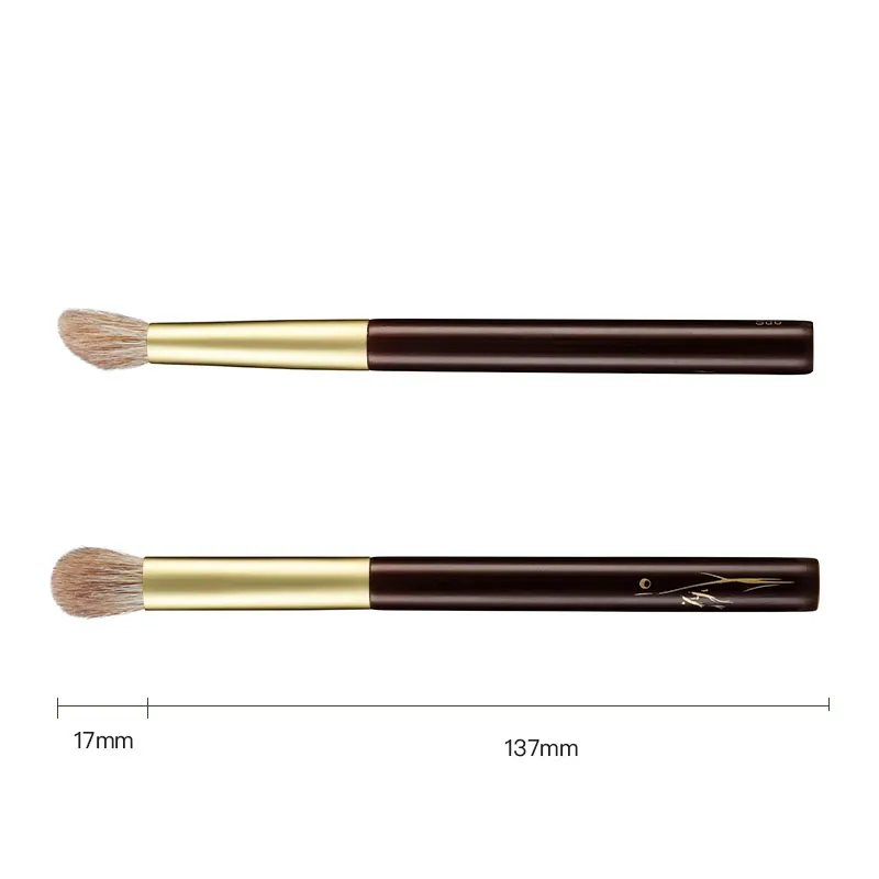 Zachte Saikoho Geit Rode Vos Haar SD06 Professionele Handgemaakte Make-up Kwast Schuine Oogschaduw Borstel Cosmetische Tool Make-up Kwasten — image 4