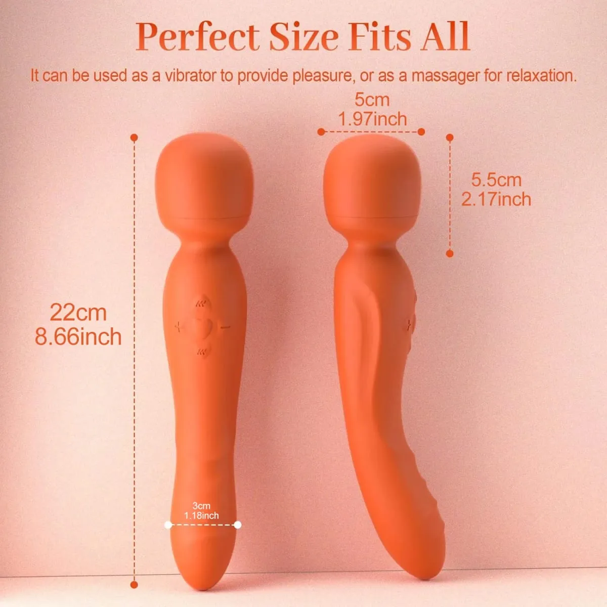 Smart APP Wireless Remote AV Magic Wand Vibrator Powerful G Spot Clit Stimulator Sex Toy Women USB Rechargeable Waterproof Adult
