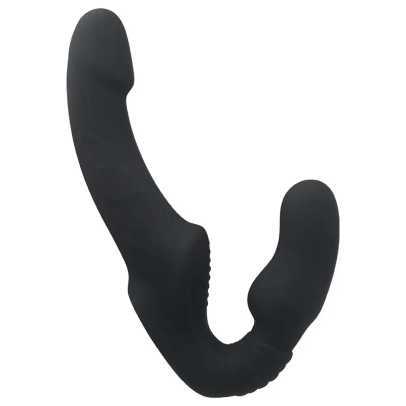 10 Speeds Strapless Strapon Dildo Vibrator Γυναικείο Διπλό Δονούμενο G Spot Παιχνίδια σεξ ενηλίκων για γυναίκες Μασάζ πρωκτού προστάτη για ζευγάρια
