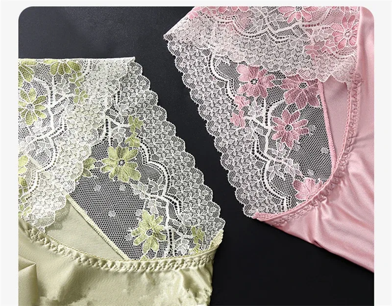 New Men's underwear Light luxury cuecas masculino adults 18 plus size satin lace 3D bag calzoncillos hombre sexys shopping tøy
