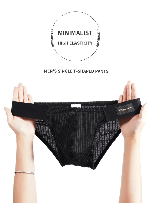 1/2/3PCS New Men's Premium Mercerized Cotton Briefs Ultra‑Thin Breathable Silky Soft Fitness Gym Daily Wear Men Underwear