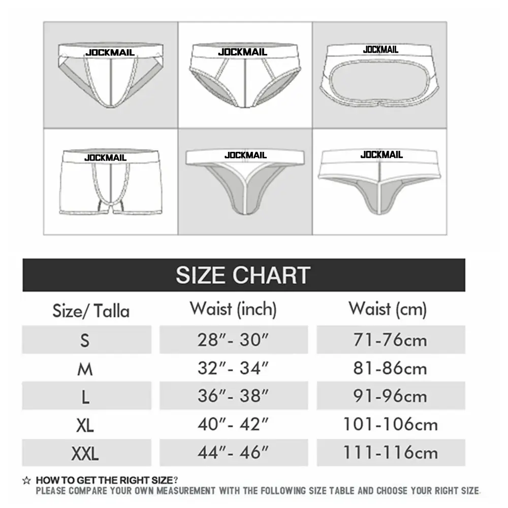 Jockmail Men Boxer Mesh Underwear Breathable Comfortable Soft Comfortable Sports Shorts Adult Man Panties Clothing Lingerie