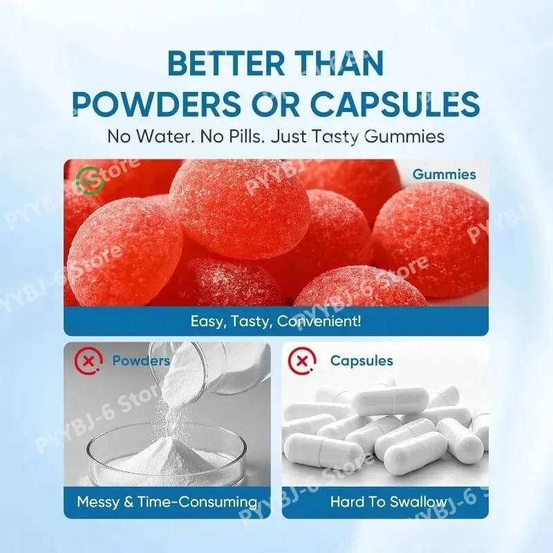 Υψηλής απορρόφησης Bisglycinate Magnesium Gummies Vegan Raspberry Flavor 60 Count Υποστήριξη Υγεία Μυϊκών Οστών Χωρίς ΓΤΟ χωρίς γλουτένη