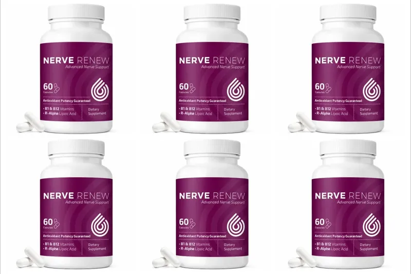 Nerve Renew Advanced Nerve Support Supplement - Natural Relief for Nerve Discomfort with R-Alpha Lipoic Acid & Vitamin B Complex