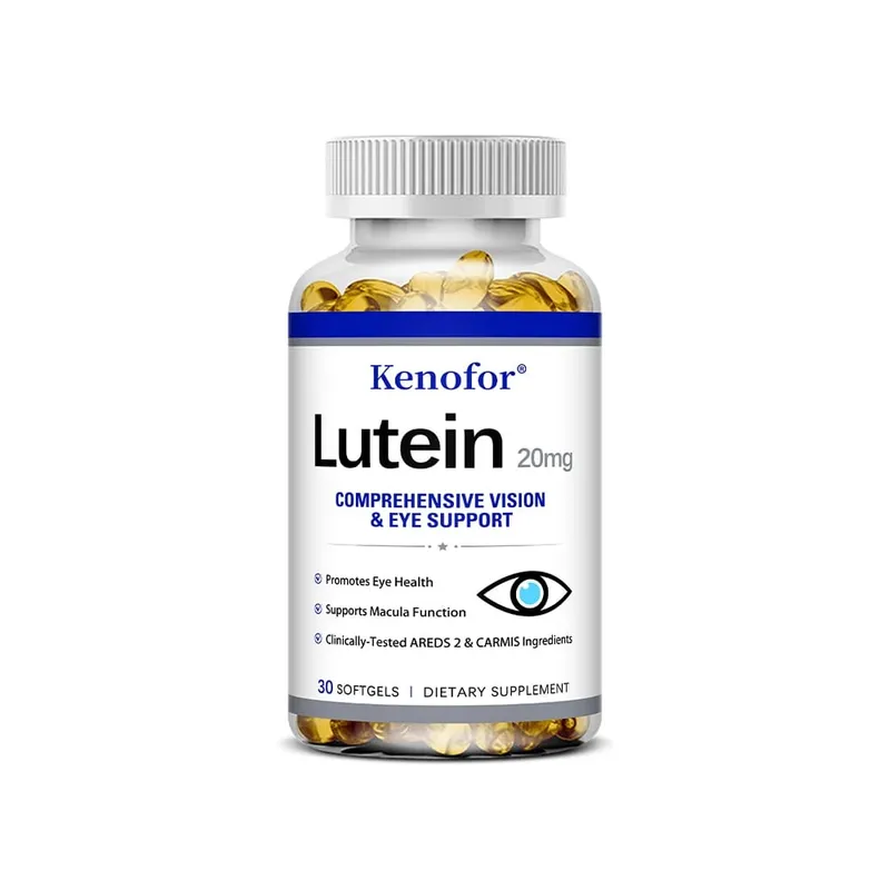 Lutein Capsules - with Zeaxanthin and Vitamin E - Powerful Antioxidant Eye Health Improve Vision Health - 120 Capsules