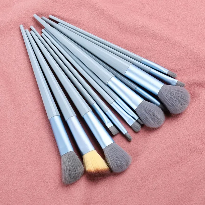 13 Buah Set Kuas Rias Kuas Concealer Rias Kuas Bedak Perona Pipi Kuas Foundation Highlighter Eye Shadow Alat Kecantikan Kosmetik
