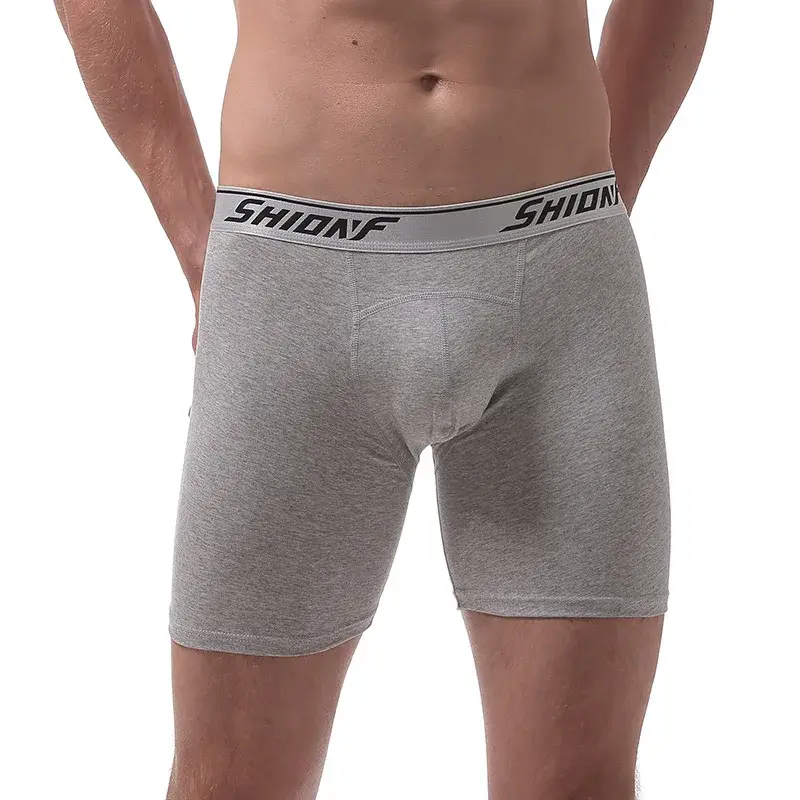 150KG 9XL Oversized Men Sports Panties Male Cotton Long Leg Boxer Quick Drying Jogging Fitness Shorts Men Tight Running Short