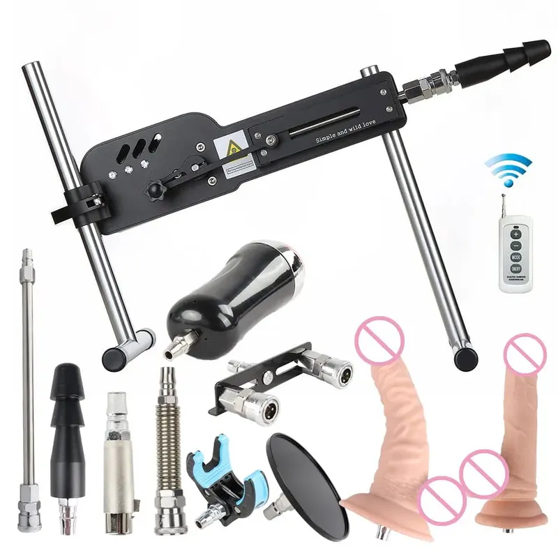 Αναβάθμιση Sex Machine με τηλεχειριστήριο Super Silent Ultra Adjustable Vac U Lock 30db 70W Love Machine with Free Big D — image 28
