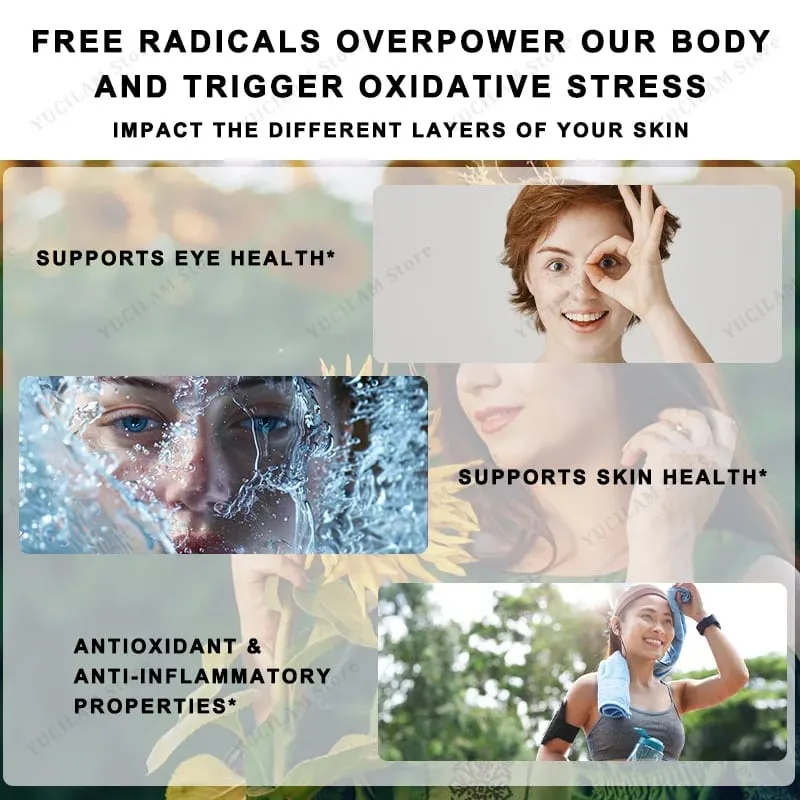 Astaxanthin Supplements 24mg - Support Skin Antioxidant & Eye Normal Joint & Immune System Health