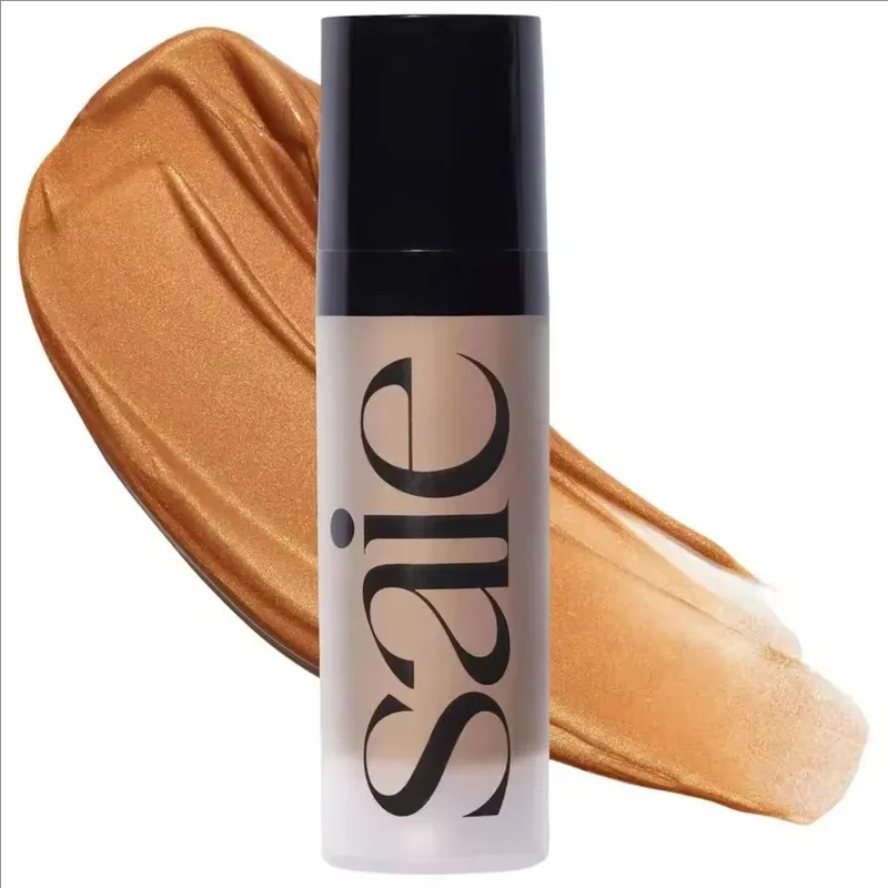 ΝΕΟ Saie Glowy Super Gel Starglow/Liquid Blush Moisturize Base Makeup Highlighter για Dewy Makeup Hydrating Antioxidant Repaire