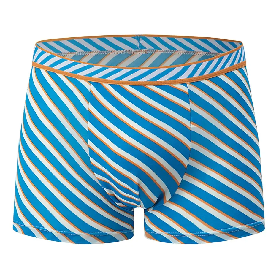 4/5piece Men's Colorful Patterned Fashionable Casual Boxer Shorts Loose And Comfortable Oversized Underwear Elastic Waist Shorts