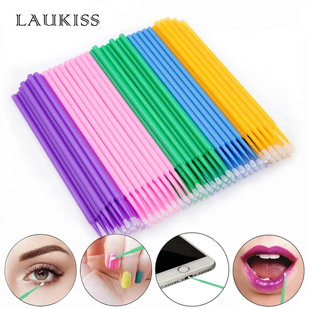 50/100/150 Stuks Wimper Borstels Concealer Lash Brush Spoolies Mascara Wands Applicator Voor Wimperverlenging Make-Up Set laukiss