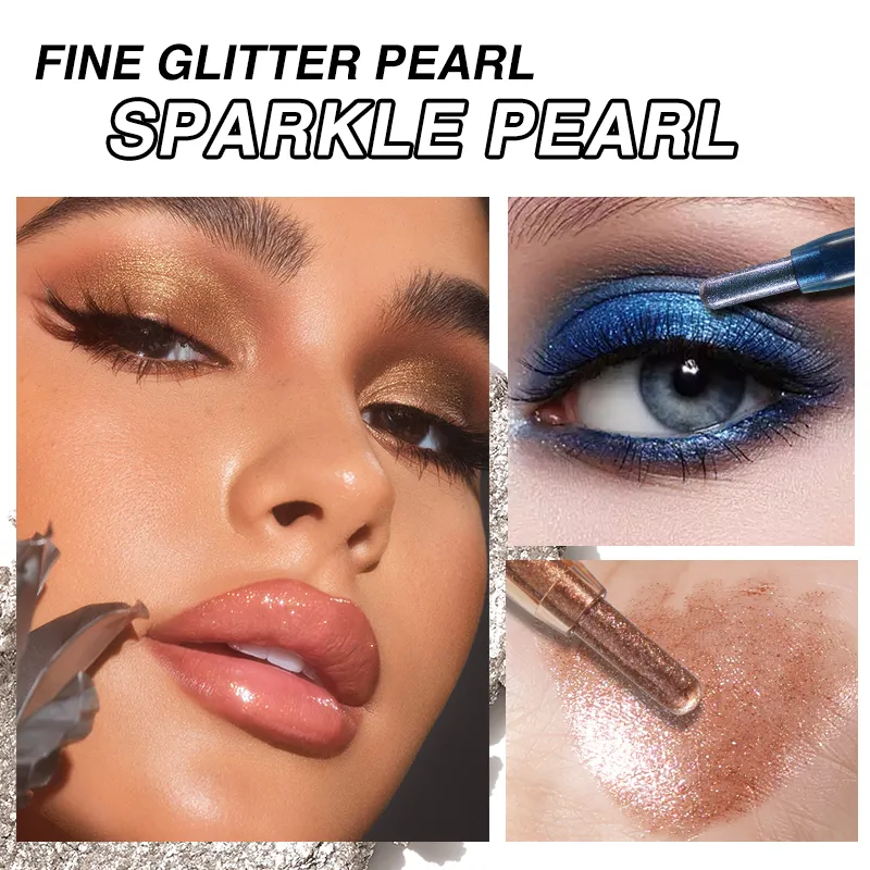 Sparkle Eyeshadow Stick Highlight Eye Pencil Shimmer Pearl μακράς διαρκείας αδιάβροχο πολλαπλών χρήσεων Μακιγιάζ ματιών Beauty