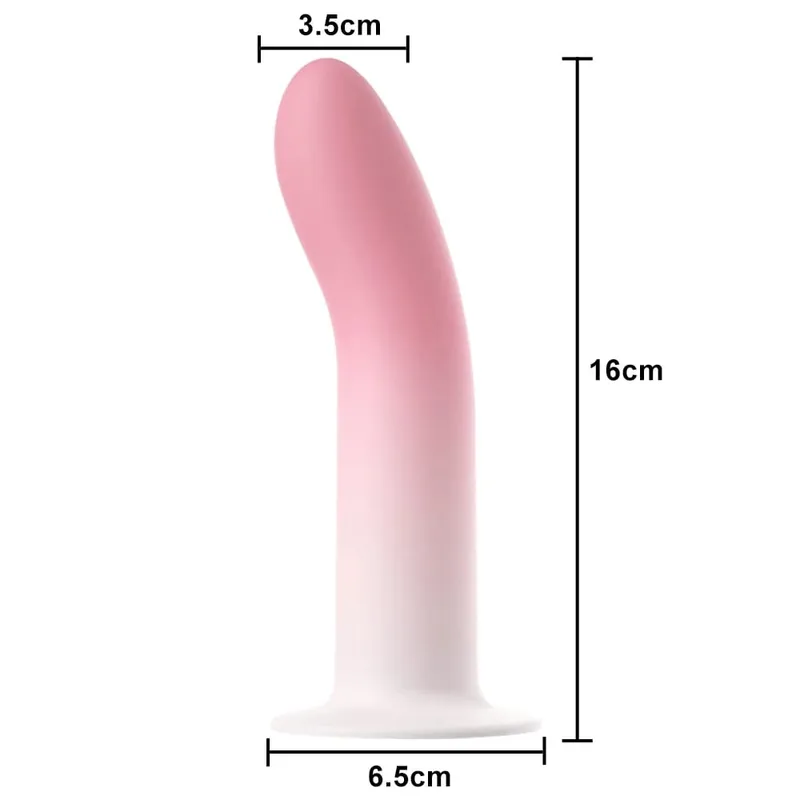 Flexible Liquid Silicone Dildo For Begginner Anal plug Prosate Massager G Spot Personal Massage Tool Suction Cup Female Sex Toy
