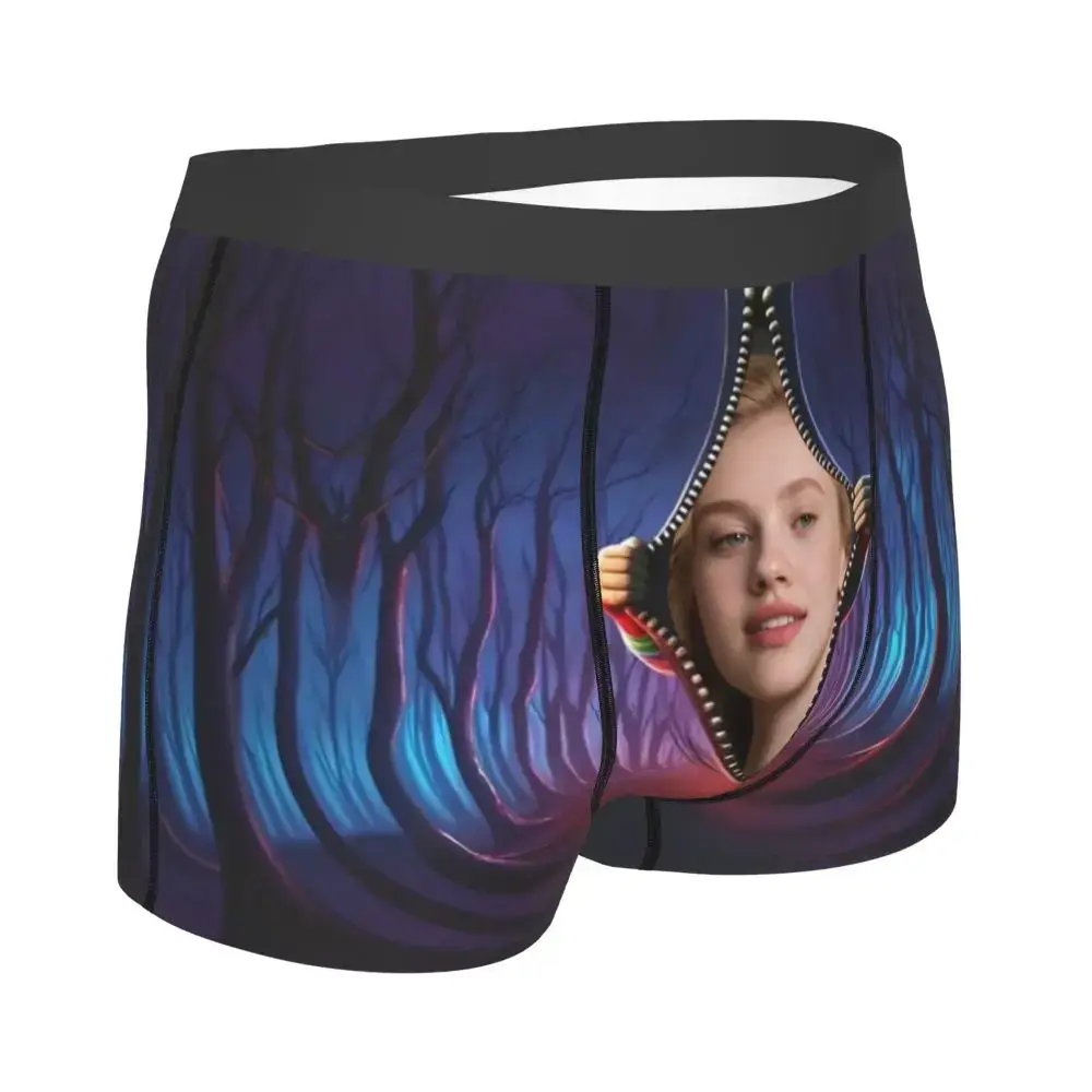 Custom Face Photo Boxers Shorts Men's For Husband Valentine's Birthday Gifts Personalized Briefs Underwear Fashion Underpants