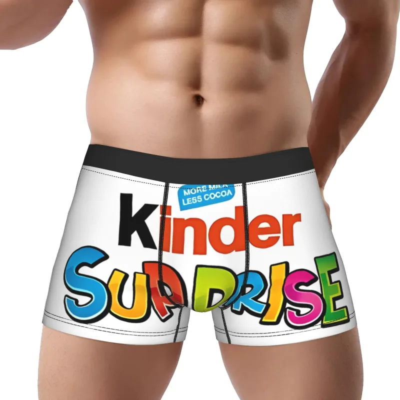 Kinder Surprise Gifts And Kinder Underpants Homme Panties Man Underwear Comfortable Shorts Boxer Briefs