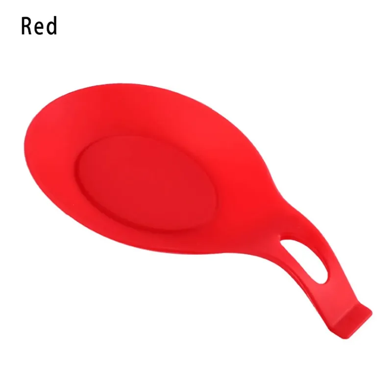 1 db hőálló szilikon kanál polc evőpálcika tálca edénytartó tűzhely rendszerező edény spatula tartó kanál pad konyhai eszköz