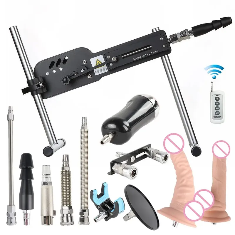 Αναβάθμιση Sex Machine με τηλεχειριστήριο Super Silent Ultra Adjustable Vac U Lock 30db 70W Love Machine with Free Big D — image 11
