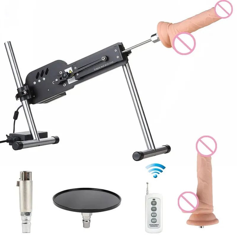 Αναβάθμιση Sex Machine με τηλεχειριστήριο Super Silent Ultra Adjustable Vac U Lock 30db 70W Love Machine with Free Big D — image 8