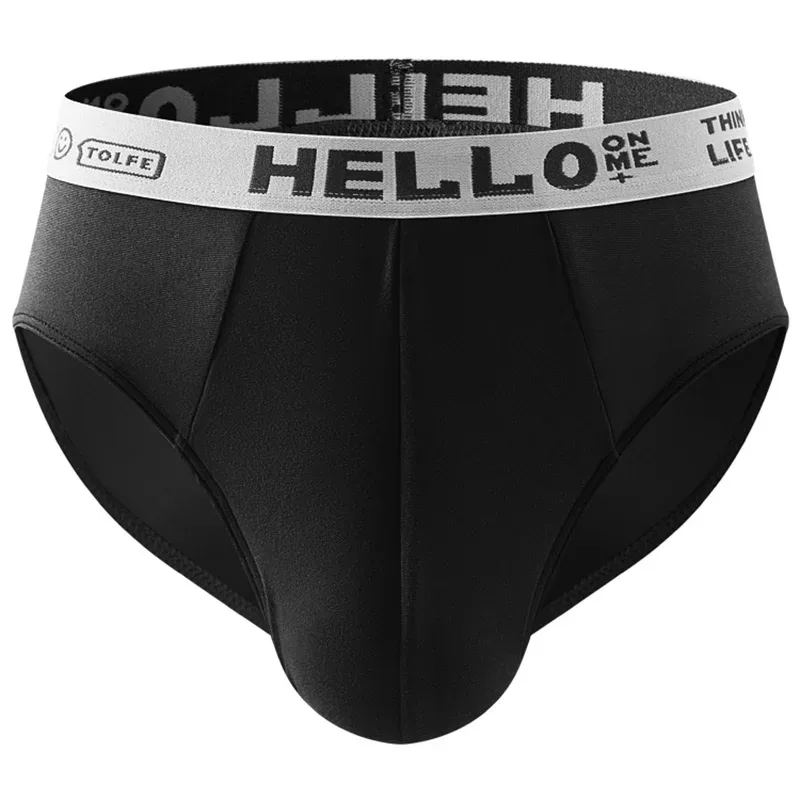 6-Pack Men's Polyester Briefs – Soft Stretch Cooling Comfort, Stylish Waistband, Multi-Size Options-Men's Underwear