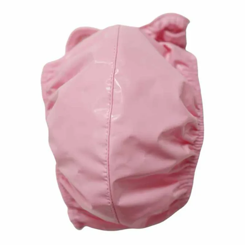 Sexy Men PVC Shiny U Convex Pouch Briefs Low-Rise G-string Latex Oil Gloosy Sexy Thong Carapace U Bulge Underwear