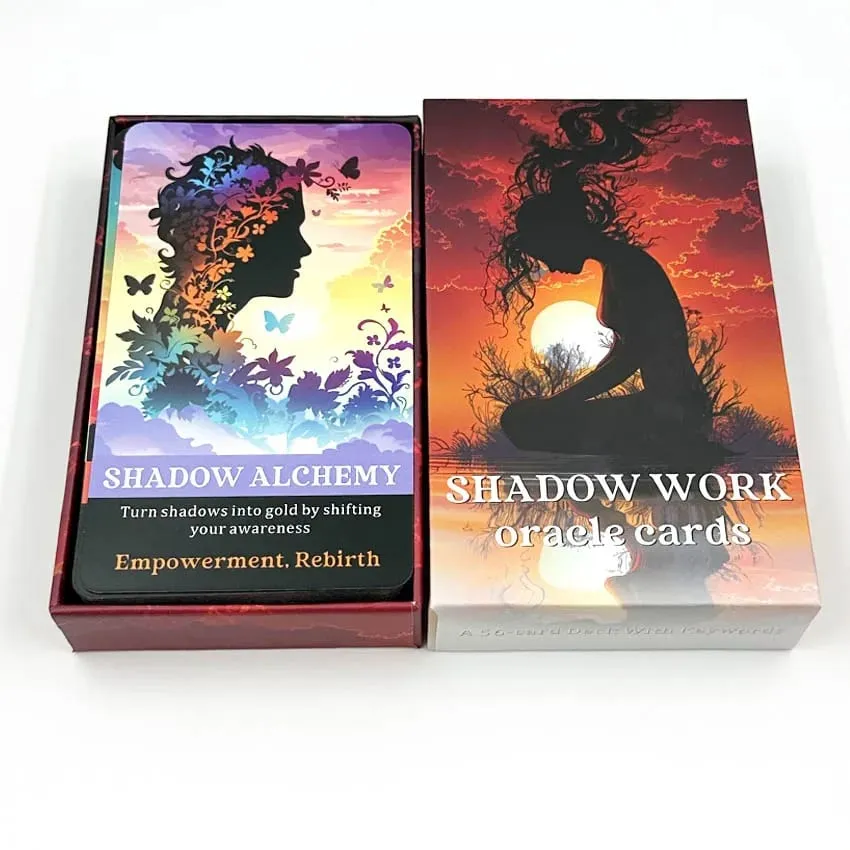 Shadow Work Oracle Cards 56 Cards 12X7 CM Segít megérteni a tudattalan oldalát