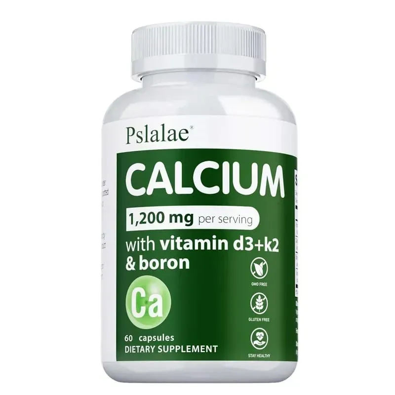 Calcium Supplement - Nagpo-promote ng Calcium Absorption Nagpapalakas ng Enerhiya Malakas na Buto Sinusuportahan ang Kalusugan ng Puso at Muscle Non-GMO
