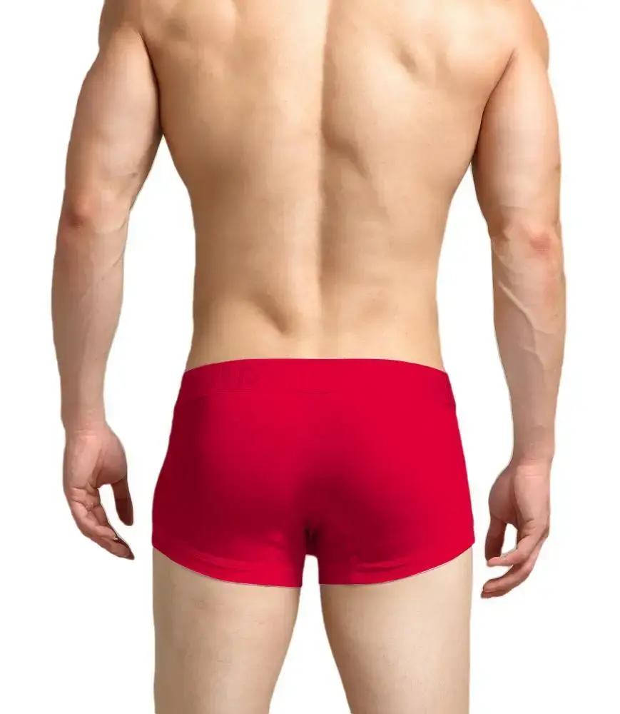 Men's Ribbed Boxer Briefs with 3D Contoured Pouch Elastic Waistband Soft Stretch Fabric for Comfort Casual Underwear