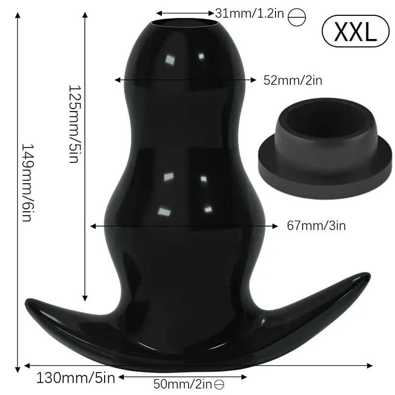 5 méretű üreges anális dugó/tágító/dildo Soft Speculum prosztata masszírozó fenékdugó készlet intim/beöntés szexjátékok nőknek férfiaknak melegek