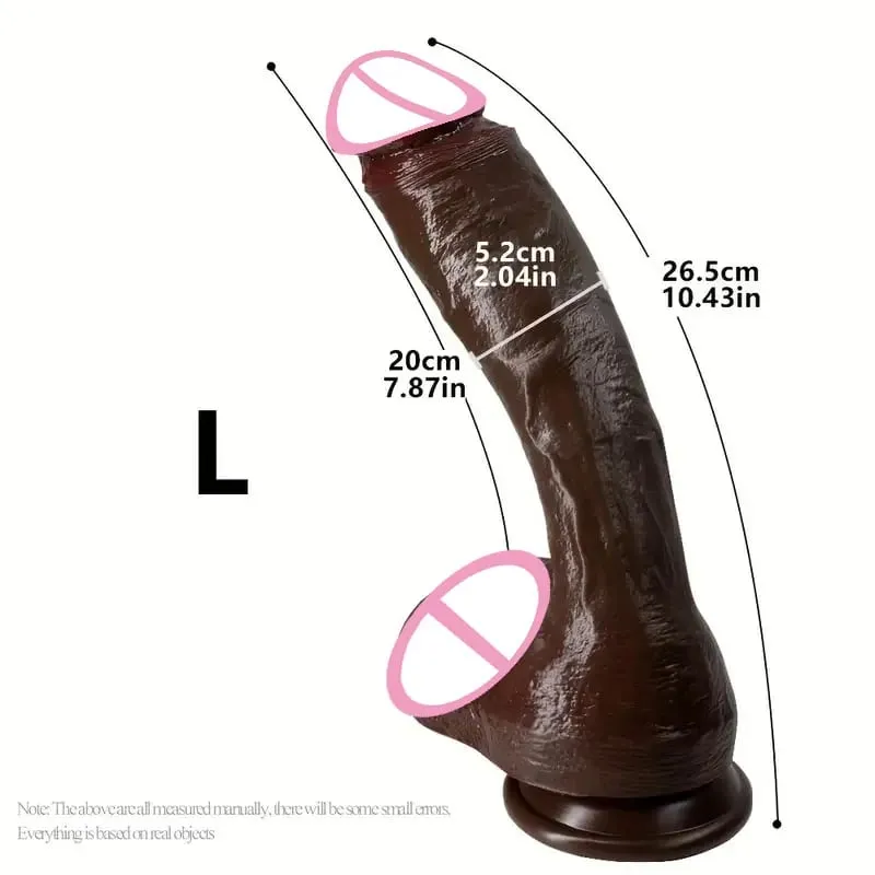 Huge Thick Realistic Dildo Big Penis Double Penetration Anal Plug Vagina Masturbator Fake Dick Adult Sex Toy for Women Sexuales