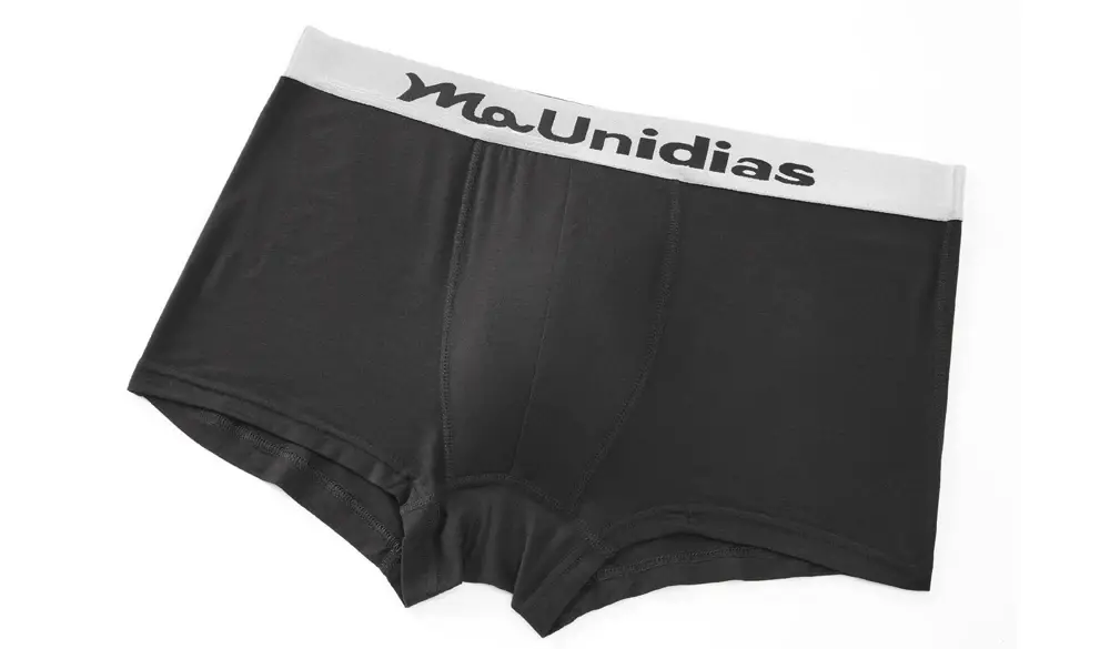 3 Pieces Bamboo Fiber Men's Panties Letter Waistband Boxer Briefs Solid Color Boxers Underwear For Man Classic Men Underpants