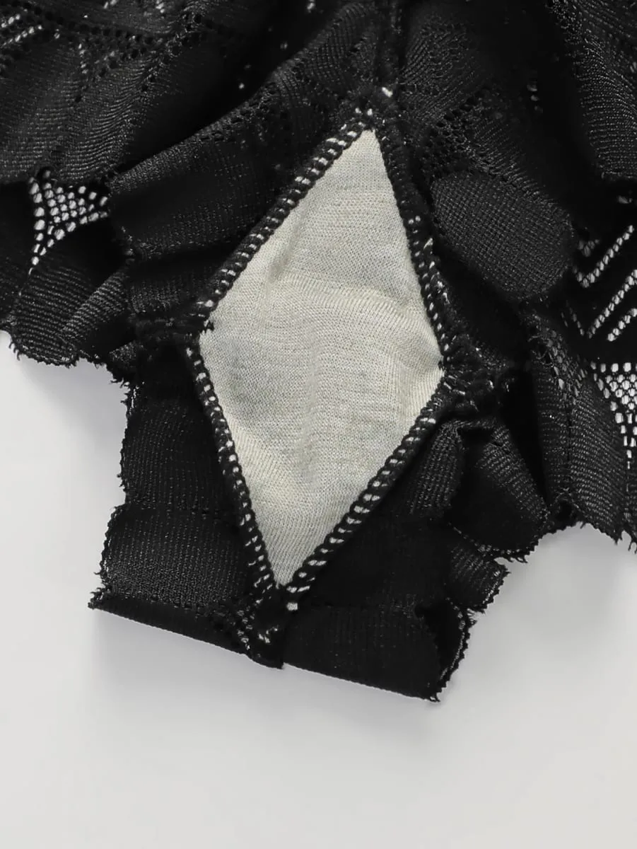 Vezeték nélküli pánt nélküli bralette szett, csipke, párnázott, varrat nélküli Push Up melltartó és bugyi szett nőknek, kényelmes menyasszonyi fehérnemű szett