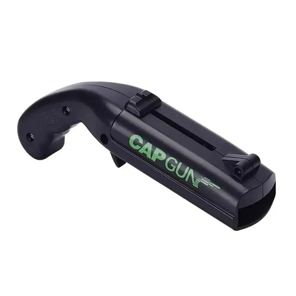 Φορητό Creative Cap Gun Flying Cap Launcher Ανοιχτήρι μπουκαλιών μπύρας καινοτομία Διασκεδαστικό εργαλείο ανοιχτήρι ποτών Αξεσουάρ δώρου για πάρτι κουζίνας