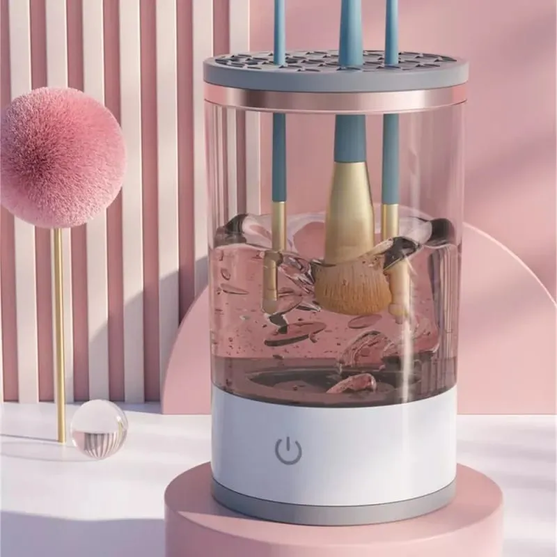 Electric Makeup Brush Cleaner Super-Fast Handheld Make up Brush Clean Machine para sa Lahat ng Makeup Brushes Deep Clean