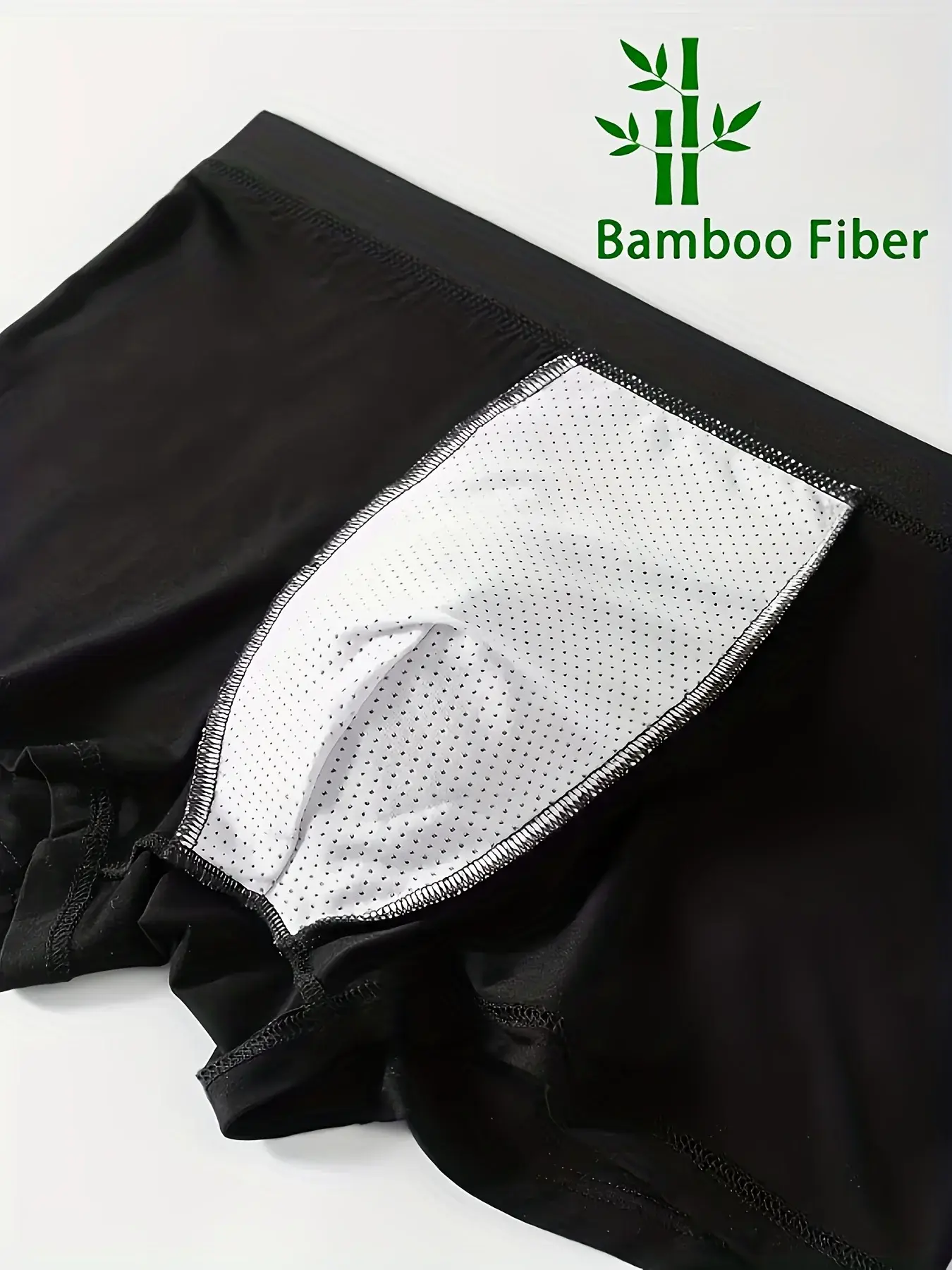 6pcs/set Bamboo Fiber Men Underwear Solid Color Men Boxer Briefs High Quality Men Panties Soft Breathable Plus Size Men Shorts