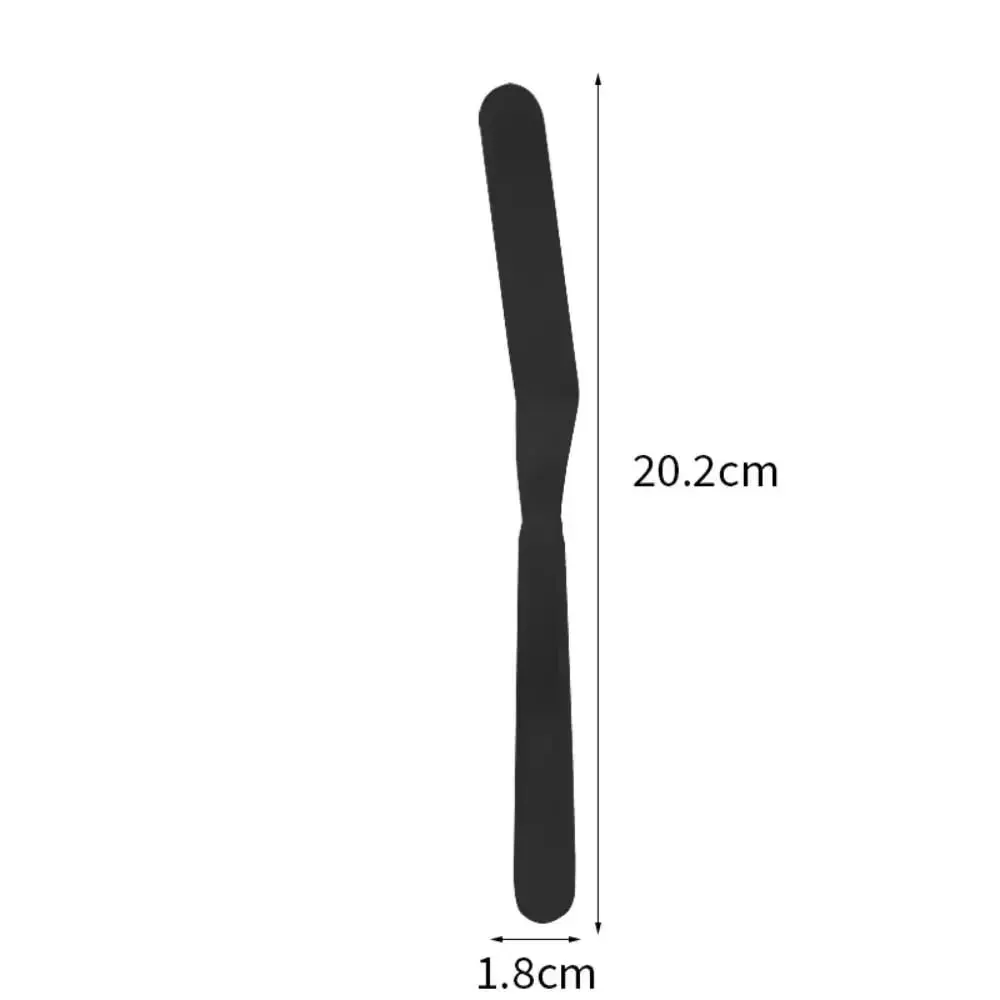 Kitchen Gadgets Stainless Steel Butter Scraper 8 Inch Comfortable Grip Cake Icing Spatula Rust-proof Jam Spreader Bread