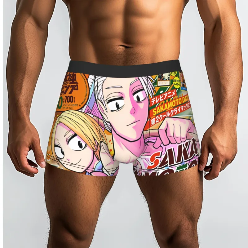 Taro Sakamoto S-Sakamotos D-Dayss Boxer Shorts For Homme 3D Print Shin Asakura Nagumo Underwear Panties Briefs Soft Underpants
