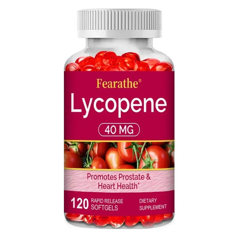 Premium Lycopene 40mg Συμπλήρωμα Διατροφής για Προστάτη Αντιοξειδωτικό Καρδιά Δέρμα & Ανοσοποιητική Υγεία Non-GMO 30/60/120 Softgels — image 9