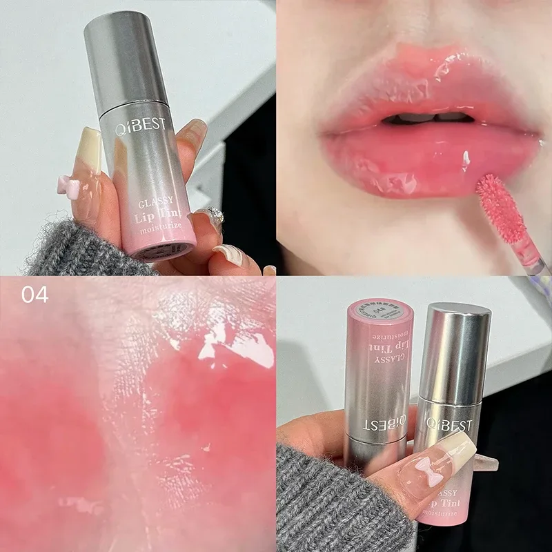Watery Mirror Lip Gloss Μακράς διάρκειας Ενυδατικό Εύκολα Φορετούμενο Water Glass Lip Glaze Ενυδατικό Sexy Red Lip Tint Makeup