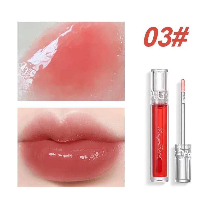 Mirror Water Gloss Lip Glaze שפתון נוזלי לחות עמיד לאורך זמן זכוכית ליפ גלוס גלוס שקוף כתם שפתיים