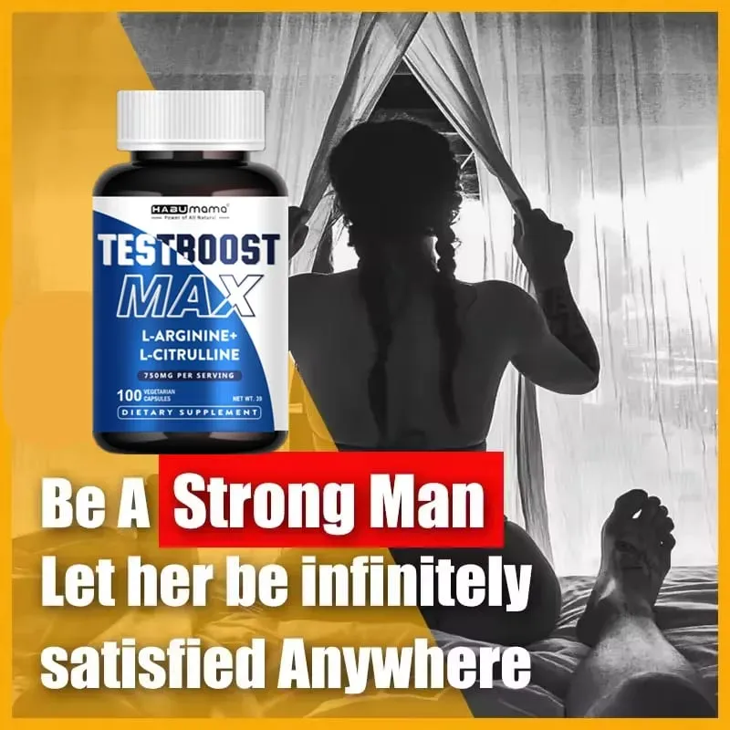 Ultimate Male Enhancing Supplement | Clinically-Backed | 100 tablets for Energy Stamina & Enlargement | Vegan | Discreet Ship