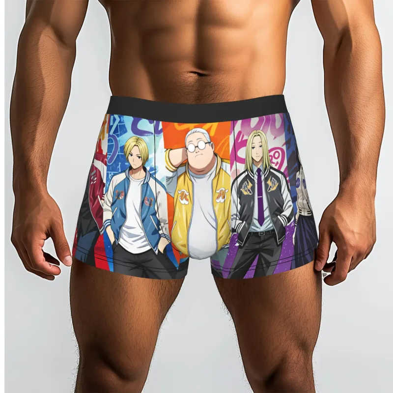 Taro Sakamoto S-Sakamotos D-Dayss Boxer Shorts For Homme 3D Print Shin Asakura Nagumo Underwear Panties Briefs Soft Underpants