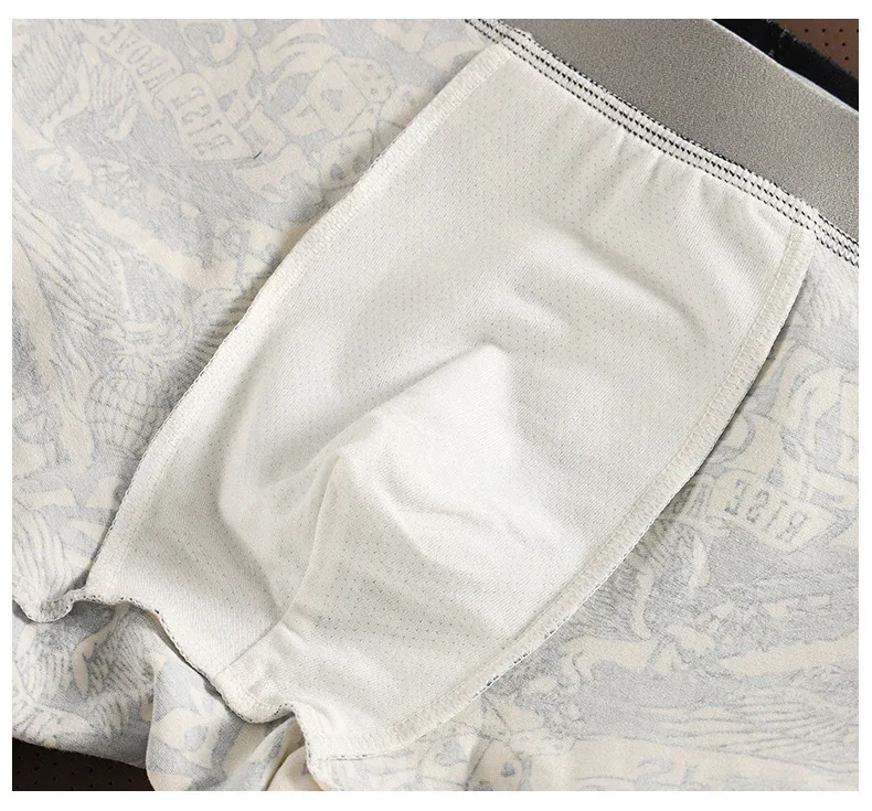 Brand Health 1pcs/3pcs Cotton Boxer Men Underwear Hot Breathable Mens Boxers BoxerShorts Man Panties Size L-3XL MLS8088