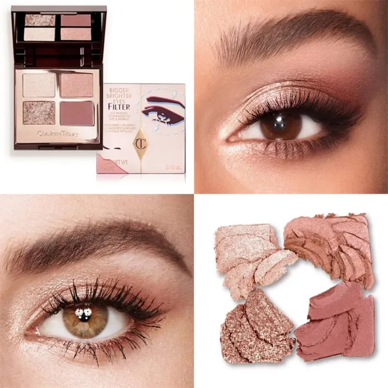 Charlotte Tilbury Cosmetics Flawless Liquid Highlighter Ενυδατώνει την επιδερμίδα Πολυτελής Παλέτα Σατέν-ματ Shimmer Μεταλλικά φινιρίσματα