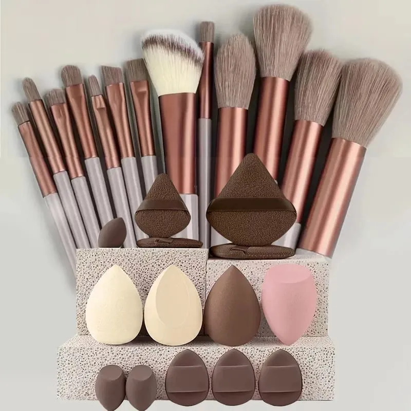 Soft Fluffy Makeup Brushes Set Eye Shadow Foundation Women Cosmetic Powder Blush Blending Beauty Make Up beauty Tool
