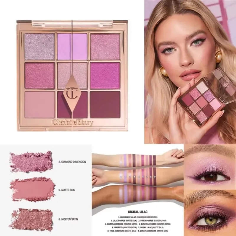 Charlotte Tilbury Cosmetics Flawless Liquid Highlighter Ενυδατώνει την επιδερμίδα Πολυτελής Παλέτα Σατέν-ματ Shimmer Μεταλλικά φινιρίσματα