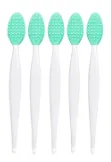 Grosir 4 Buah Baru Desain Fashion Hidung Dua Sisi Alat Silikon Bibir Scrub Exfoliator Kuas Make Up Kuas Makeup Set Kuas