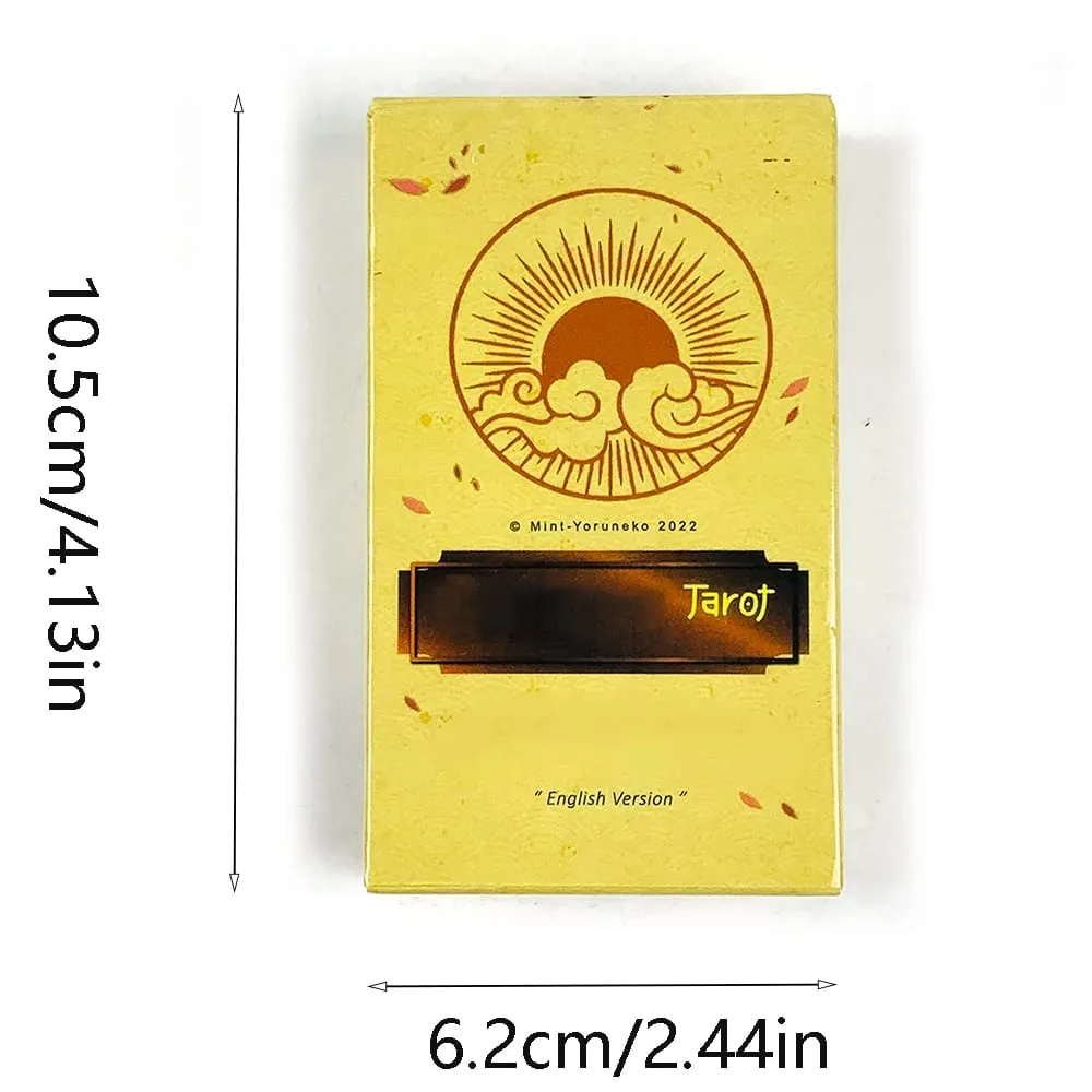 Seasonal Fox Cards Tarot Family Gathering Παιχνίδι με κάρτες Mysterious Divination Oracle Επιτραπέζια παιχνίδια για αρχάριους