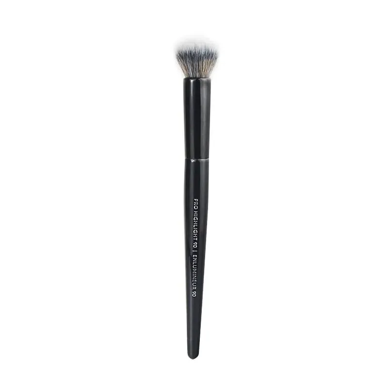 1 Buah Alat Kuas Eye Shadow Kontur Bedak Foundation Miring Riasan Ultra Lembut Blender Meruncing Highlight Eye Brow Shadow